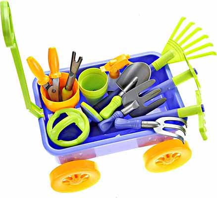 Dimple Garden Wagon Plastic Garden Tool