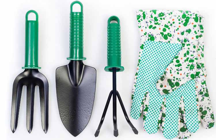 How do you use garden tools safely