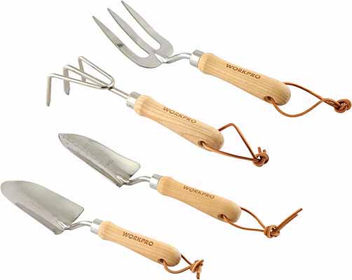 WORKPRO W005010WE 4 Piece Garden Tool Set